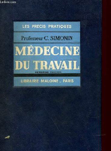 MEDECINE DU TRAVAIL - LES PRECIS PRATIQUES