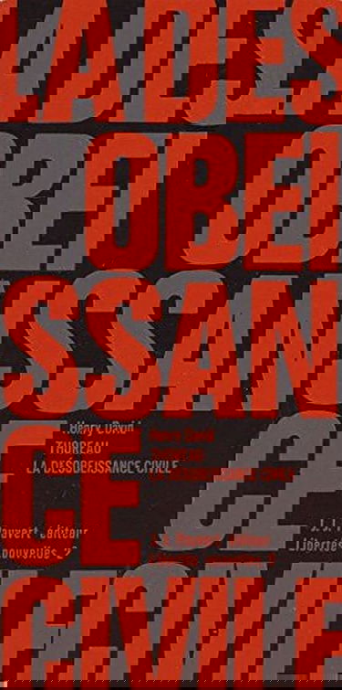 La Désobéissance civile