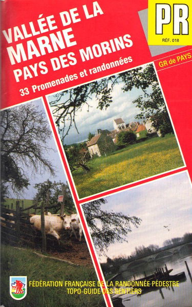 PR, Vallée de la Marne et Morins. Fédération française de randonnée pédestre