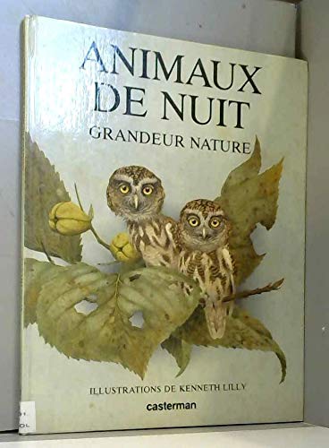 Animaux de nuit grandeur nature