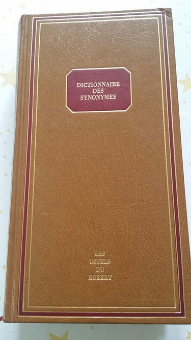 Dictionnaire De Synonymes