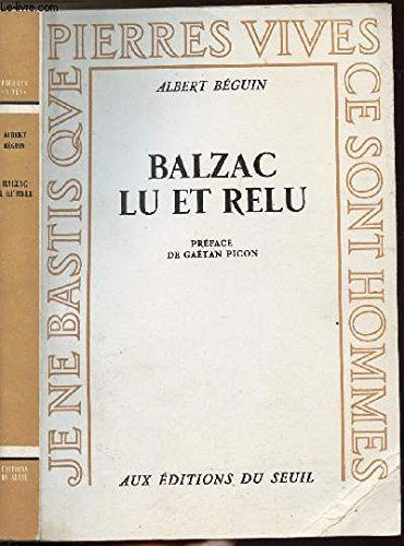 Balzac lu et relu