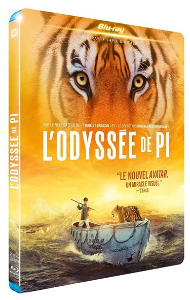 Couverture de L'Odyssée de Pi [Blu-Ray + Copie Digitale]