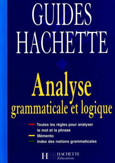 Analyse grammaticale et logique
