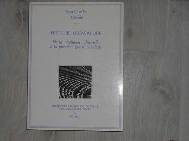 Hist. Eco. de la Revolution Industrielle a la Premiere Guerre Mondiale