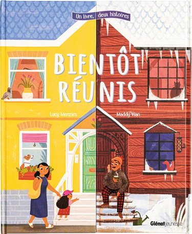 Couverture de Bientôt réunis : un livre, deux histoires