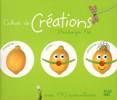 Cahier de créations printemps été