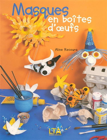Masques en boîtes d'oeufs