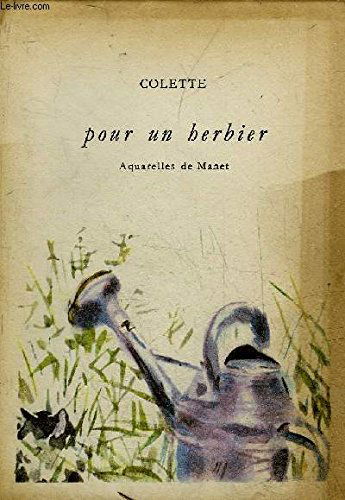 POUR UN HERBIER.