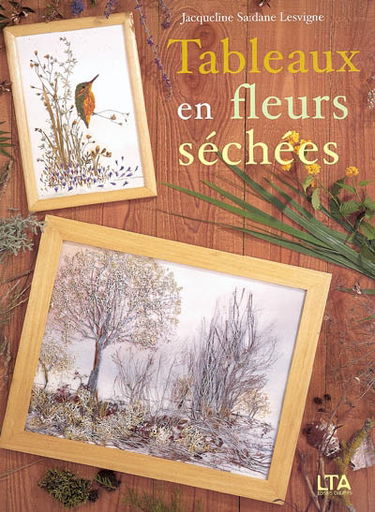Tableaux en fleurs séchées
