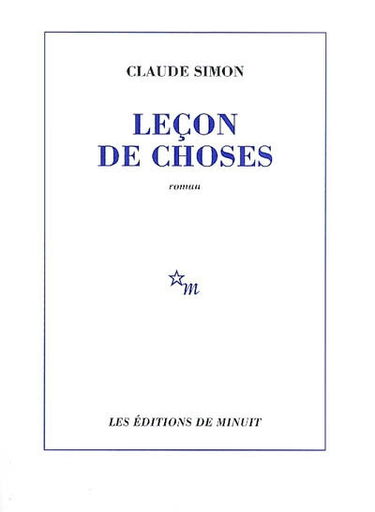 Leçon de choses