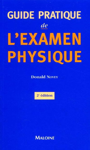 Guide pratique de l'examen physique