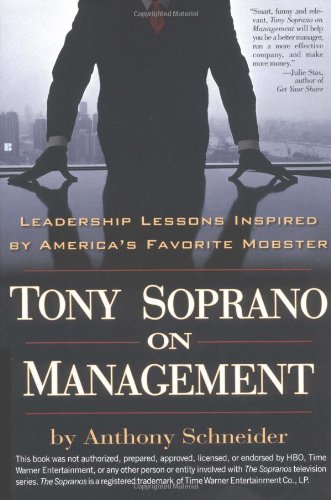 Couverture de Tony Soprano on Management: Leadership Lessons Inspired by America's Favorite Mobster
