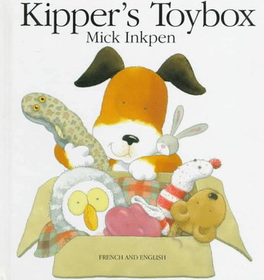 Couverture de Kipper's Toybox: France/English par Mick Inkpen