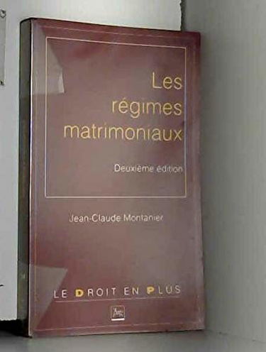 Les régimes matrimoniaux