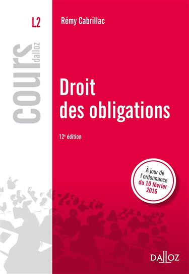 Droit des obligations