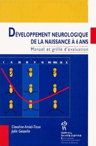 Couverture de Développement neurologique de la naissance à 6 ans : manuel et grille d'évaluation
