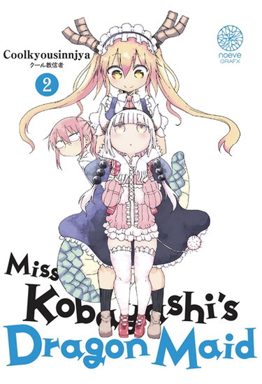 Couverture de Miss Kobayashi's dragon maid. Vol. 2