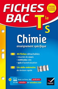 Chimie, enseignement spécifique, terminale S