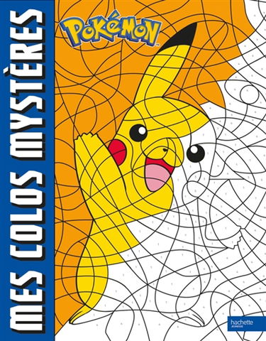 Pokémon : Mes colos mystères : Livre de coloriages