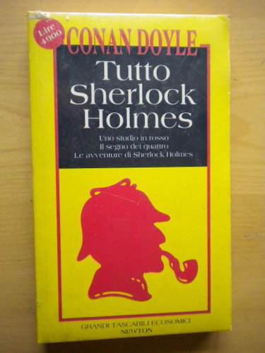Couverture de Tutto Sherlock Holmes. Uno studio in rosso-Il segno dei quattro-Le avventure di Sherlock Holmes (Vol. 1)