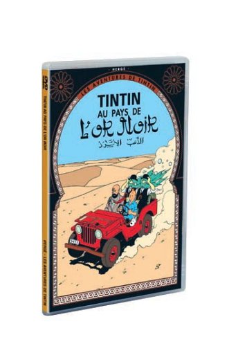 Couverture de Tintin au pays de l'or noir