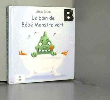 Le bain de Bébé Monstre Vert