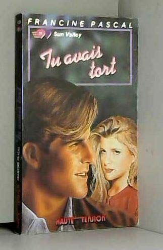 Tu avais tort (Haute-tension)