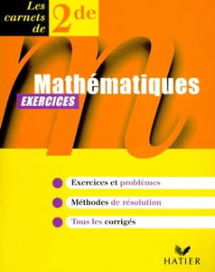 Exercices mathématiques 2e