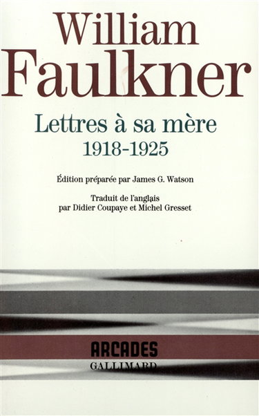 Lettres à sa mère : 1918-1925