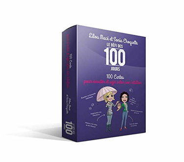 Couverture de Le Défi des 100 Jours! 100 Cartes pour écouter et agir selon son intuition