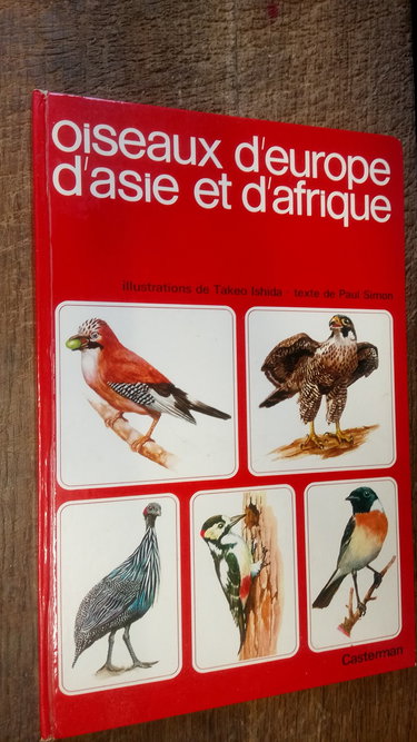 Couverture de OISEAUX D'EUROPE D'ASIE ET D'AFRIQUE.