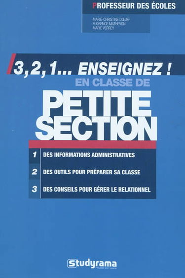 En classe de petite section
