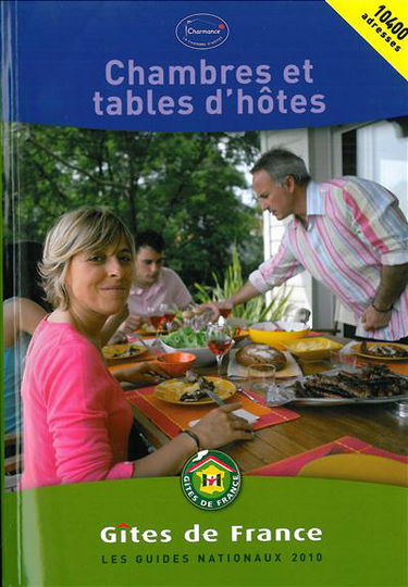 Chambres et tables d'hôtes 2010
