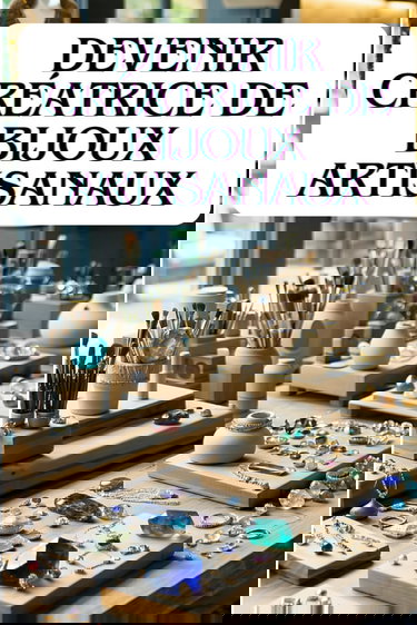 DEVENIR CRÉATRICE DE BIJOUX ARTISANAUX: De l’Atelier à la Boutique en Ligne, Comment Transformer ta Passion en Business