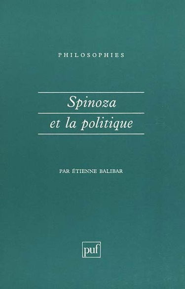 Spinoza et la politique