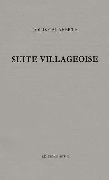 Suite villageoise