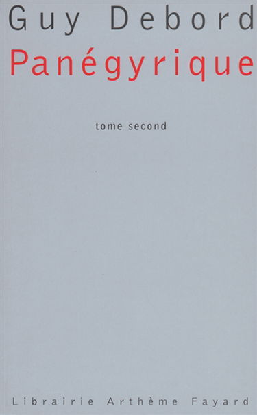 Panégyrique. Vol. 2