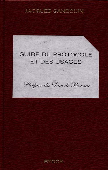 Guide du protocole et des usages