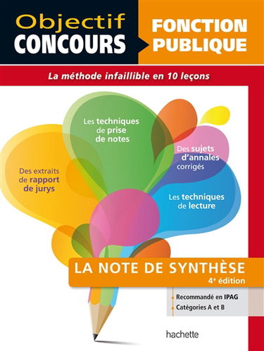 La note de synthèse : catégories A et B
