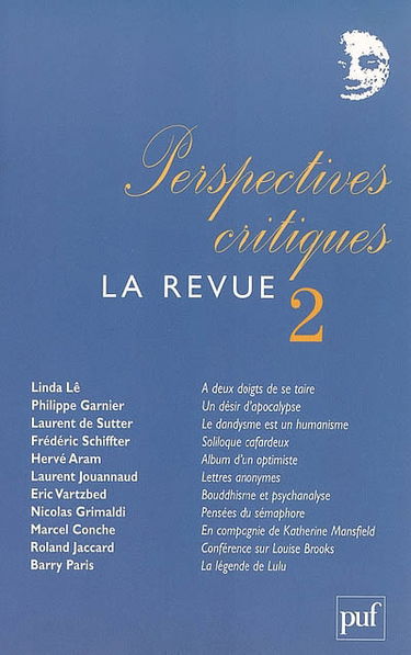 Perspectives critiques, la revue, n° 2