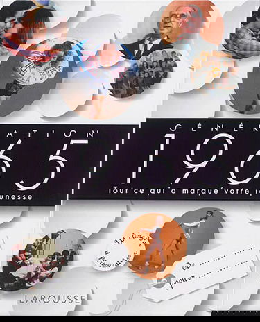 Génération 1965 : tout ce qui a marqué votre jeunesse : un livre d'or à personnaliser