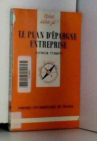 Le plan d'épargne entreprise