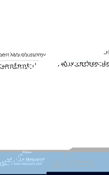 Aux arbres les enfants