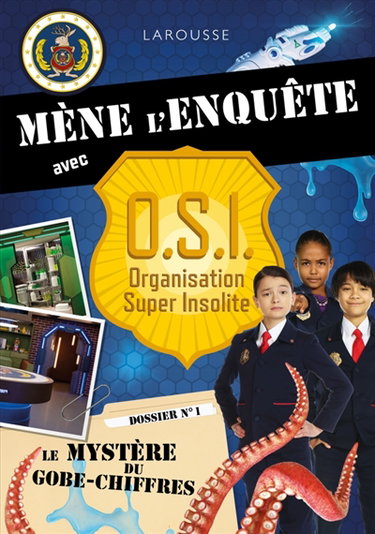 Couverture de Mène l'enquête avec OSI : Mystère au musée d'Histoire