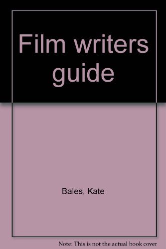 Couverture de Film writers guide