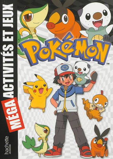 Couverture de Pokémon : méga activités et jeux par Hachette