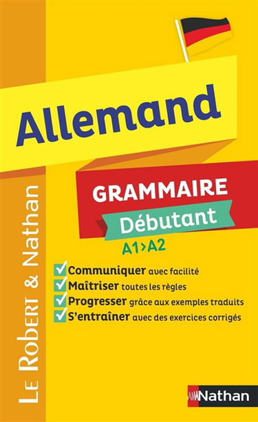 Allemand, grammaire débutant A1-A2