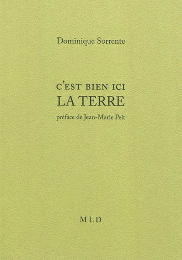 C'est bien ici la Terre