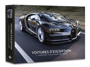 Voitures d'exception : l'agenda-calendrier 2018